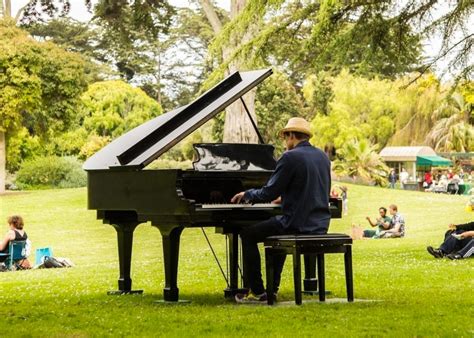 Flower Piano comes to SF Botanical Gardens